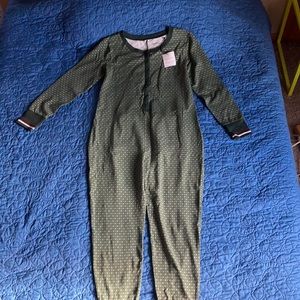 Hearth & Hand by Magnolia Green Onesie size M.